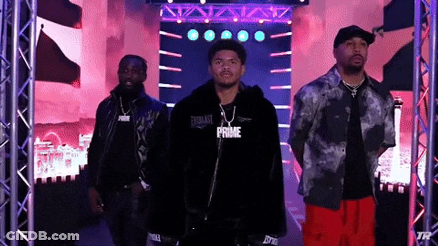 Shakur Stevenson Ring Walk GIF