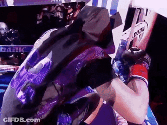 Shakur Stevenson Saying His Prayers Before Match GIF