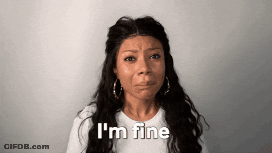 Shalita Grant I'm Fine But Meltdown GIF