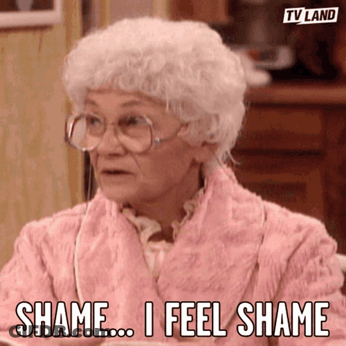 Shame Grandmother GIF