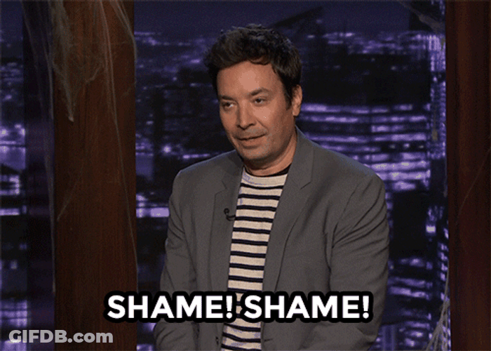Shame Jimmy Fallon GIF