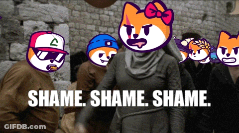 Shame Shame Shame GIF