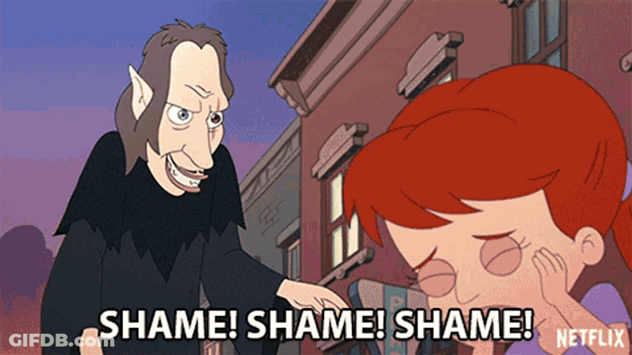 Shame Wizard Attacking Jessi GIF