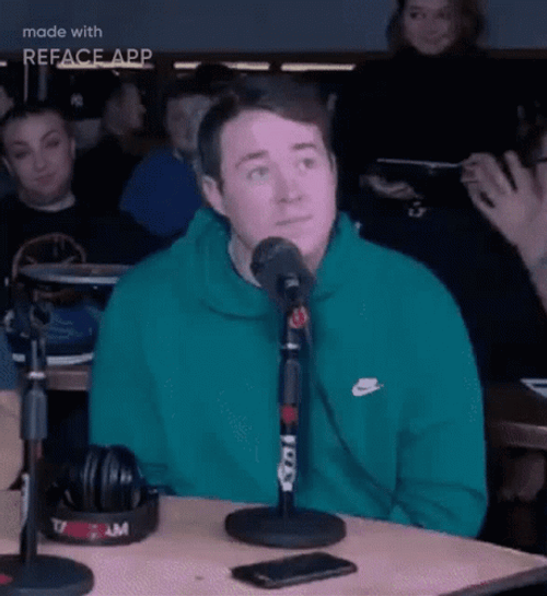 Shane Gillis Comedian Cracking Up GIF