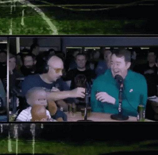 Shane Gillis Drinking Alcohol Cheers GIF
