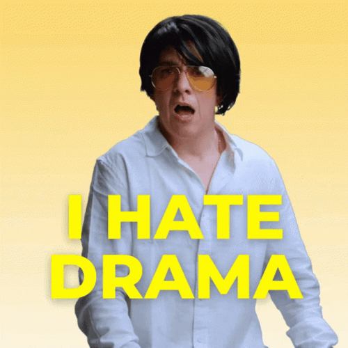 Shane Gillis Hates Drama Parody GIF