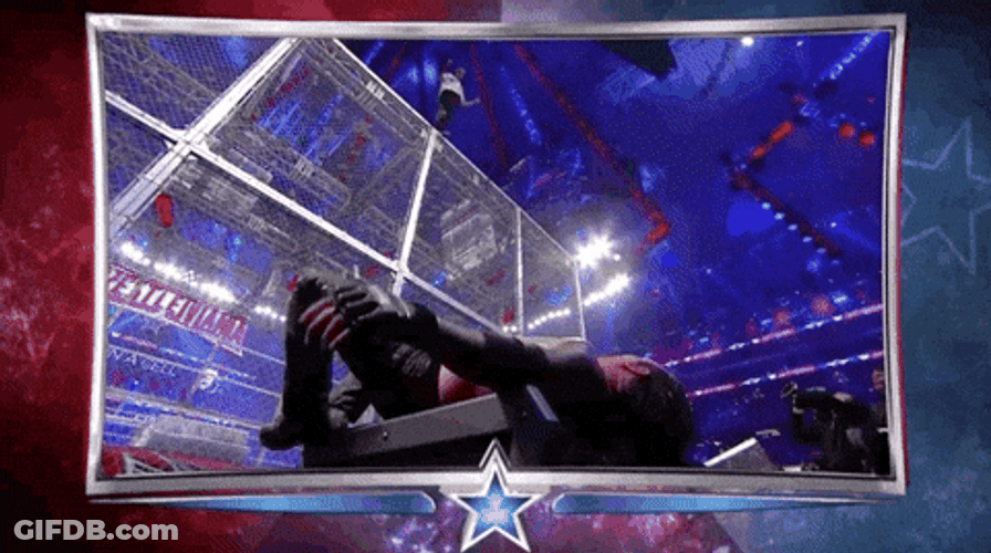 Shane Mcmahon Dangerous Stunt GIF