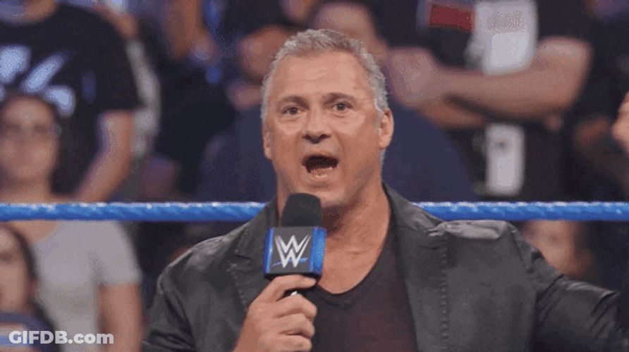 Shane Mcmahon Got The Chance To Talk GIF