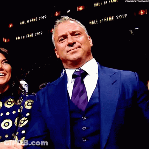 Shane Mcmahon In Formal Wear GIF