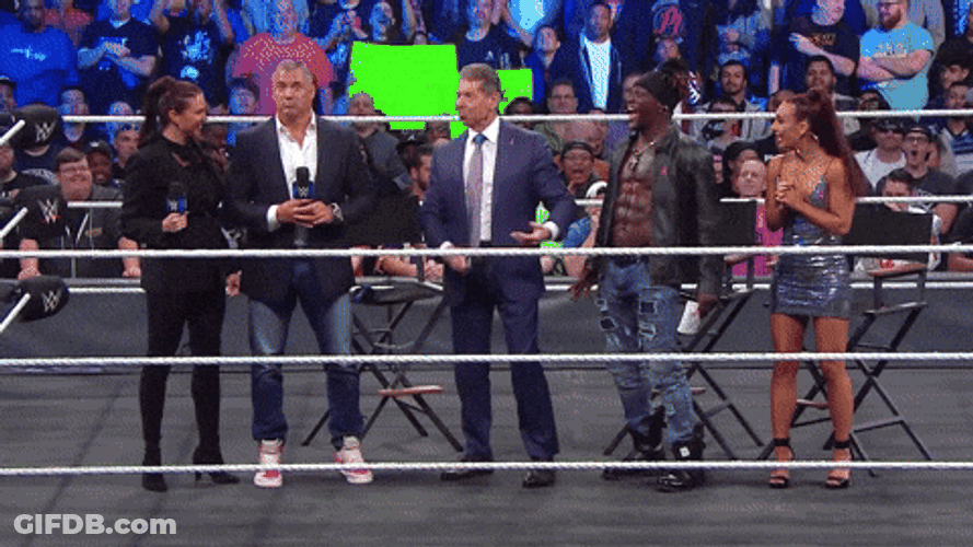 Shane Mcmahon Ring Dance Off GIF