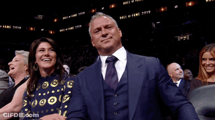 Shane Mcmahon Wearing A Suit GIF