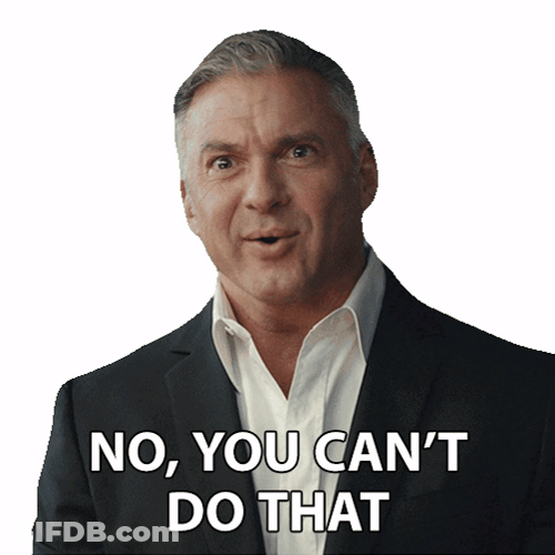 Shane Mcmahon You Can't Do That GIF