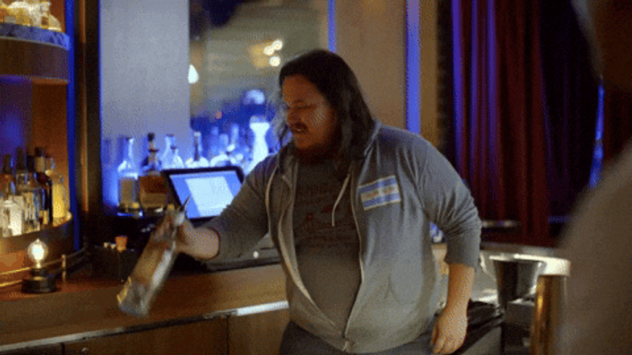 Shane Torres Bottle Balance On Hand GIF