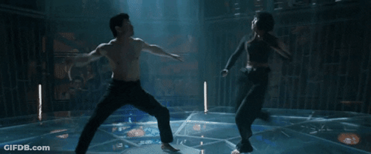 Shang Chi Fighting Xu Xialing GIF