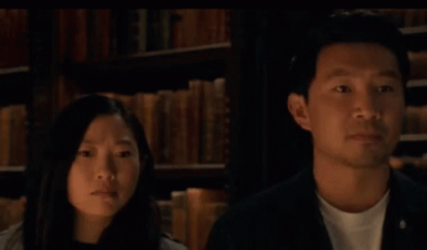 Shang Chi Talking To A Girl GIF