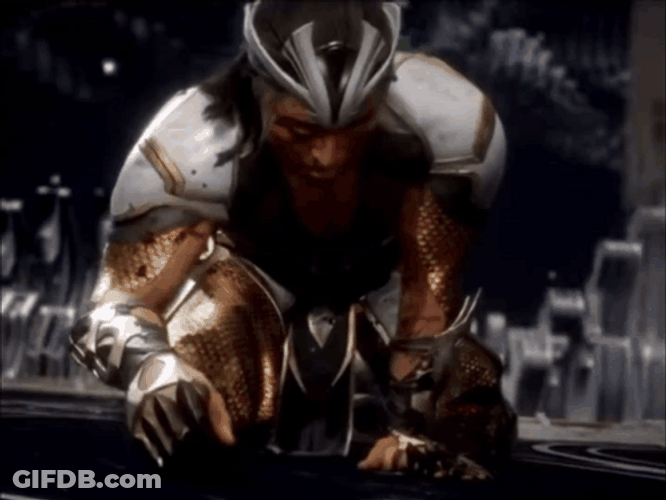 Shang Tsung Mortal Kombat Disintegrate GIF