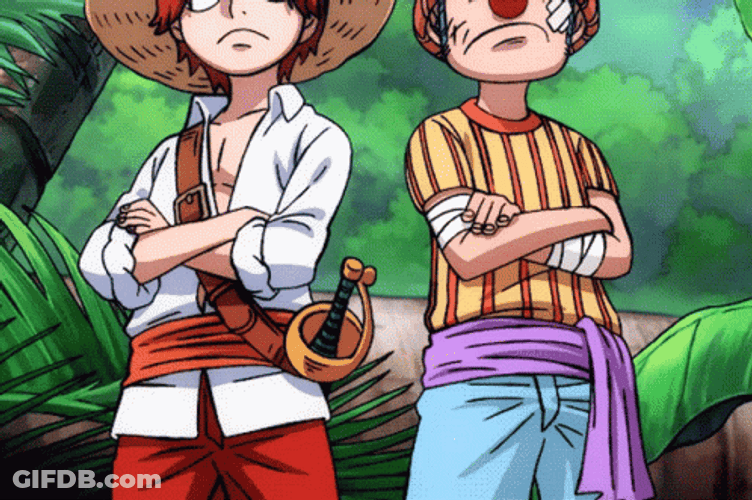 Shanks And Buggy One Piece GIF