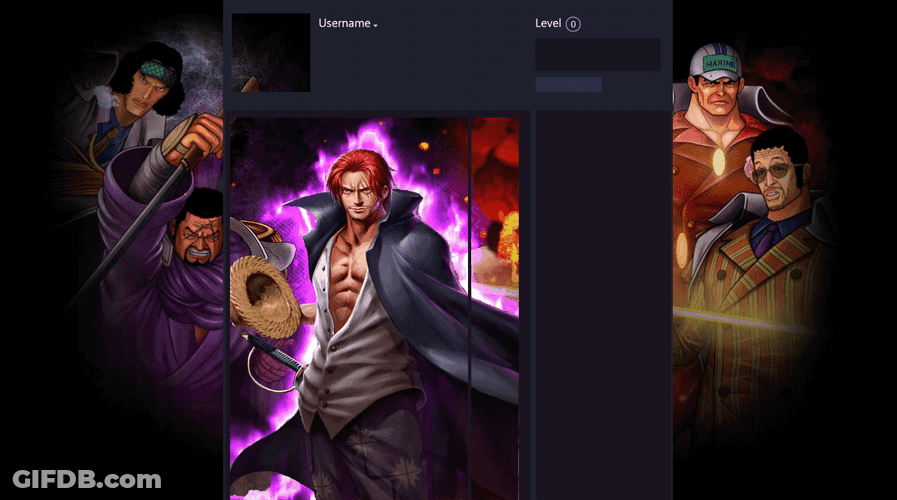 Shanks One Piece Video Game GIF