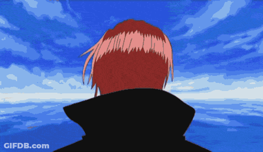 Shanks Red Haired One Piece Intro Anime GIF
