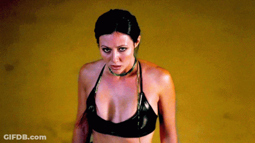 Shannen Doherty Looking Up Charmed GIF