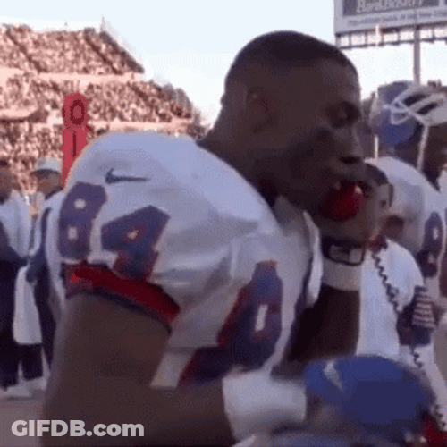 Shannon Sharpe Answering Phone Call GIF