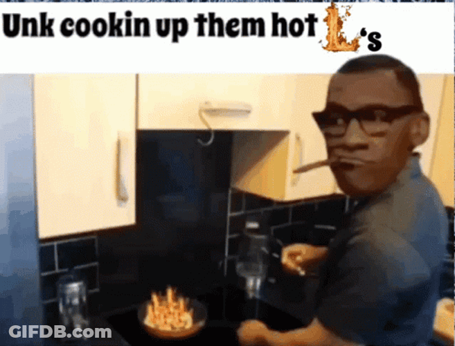 Shannon Sharpe Cooking Edited Meme GIF