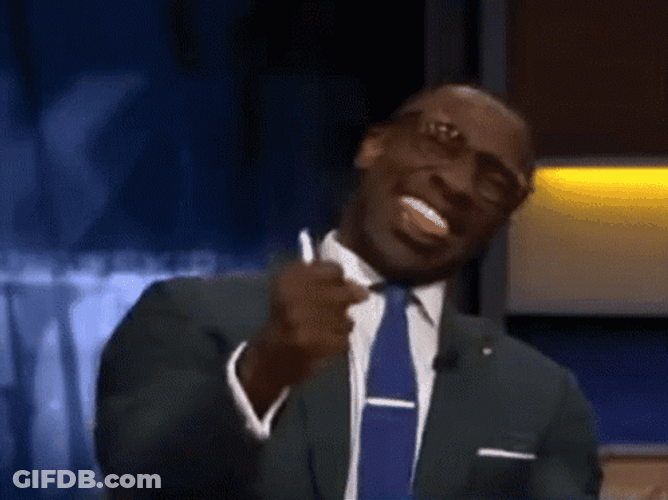 Shannon Sharpe Happily Dancing GIF