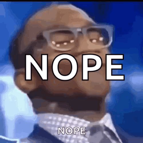 Shannon Sharpe Nope Meme GIF