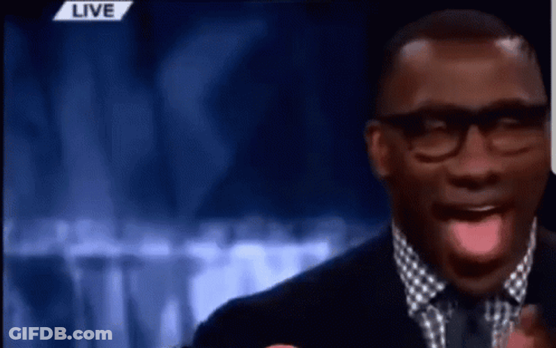 Shannon Sharpe Rubbing Hands GIF