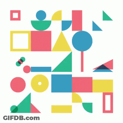 Shapes Animation Loop GIF