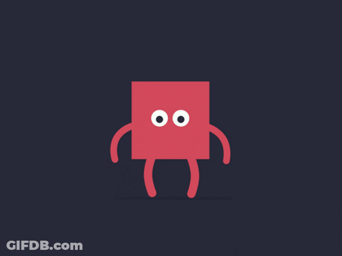 Shapes Fun Jumping Cartoon GIF