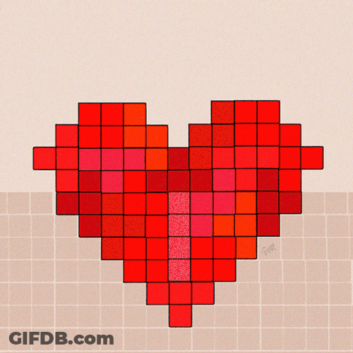 Shapes Heart Tetris GIF