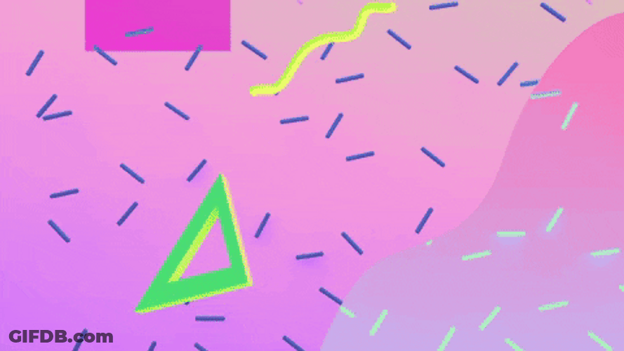 Shapes Old School Aesthetic GIF