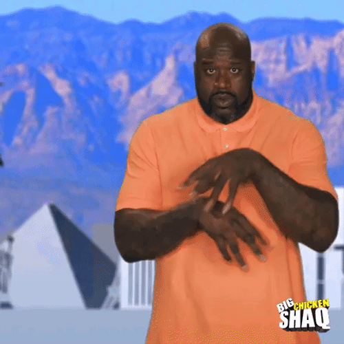 Shaq Big Chicken GIF