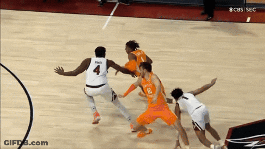 Shaq Dunking Close Shot GIF