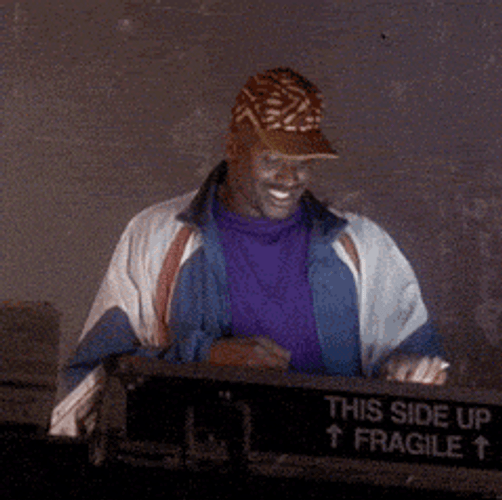 Shaq Dunking DJ Man GIF