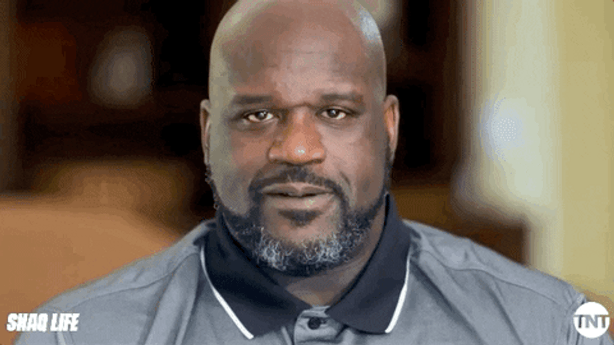 Shaq Eyebrow Flash GIF