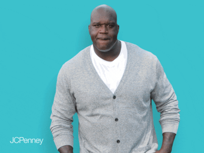 Shaq Looking Good GIF
