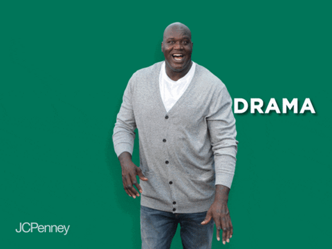 Shaq Shakes Off Bad Vibes GIF