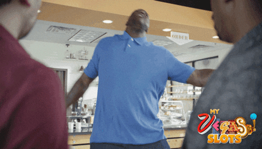 Shaq Victory Dance GIF