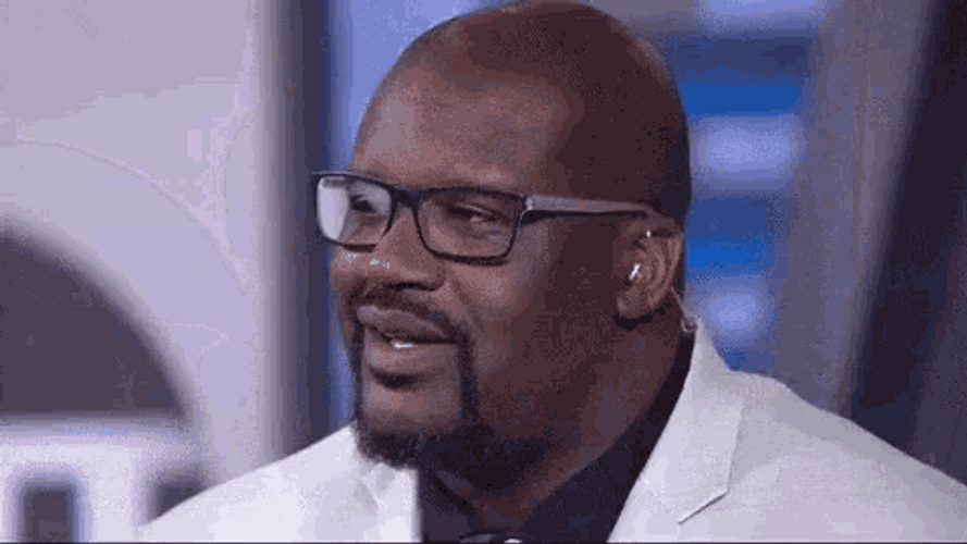 Shaq Walking Out GIF