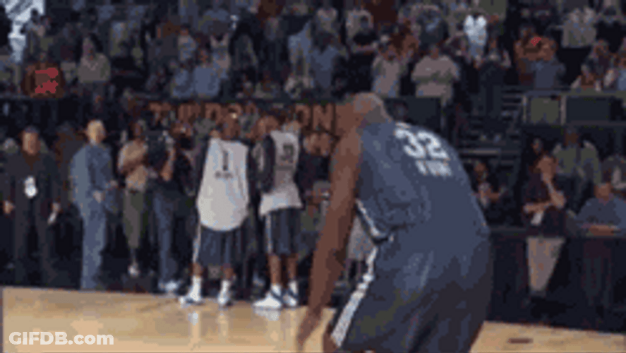 Shaquille O'neal Basketball Break Dance GIF