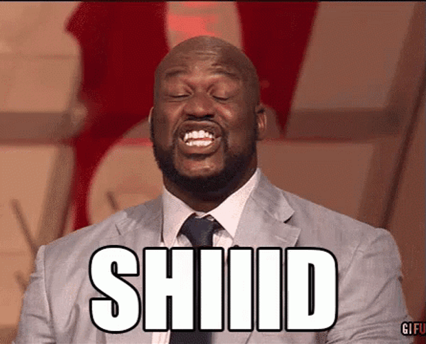 Shaquille O'neal Funny Shiiid GIF