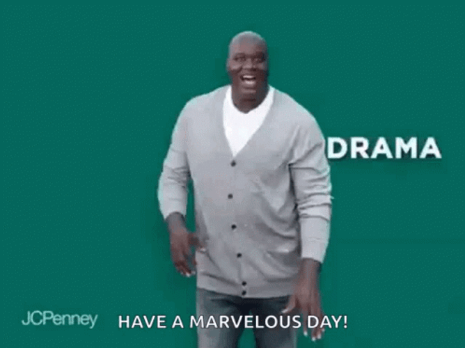 Shaquille O Neal Having A Marvelous Monday GIF