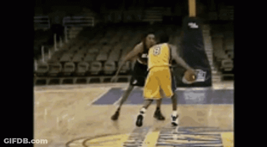 Shaquille O'neal Kobe Bryant Basketball GIF