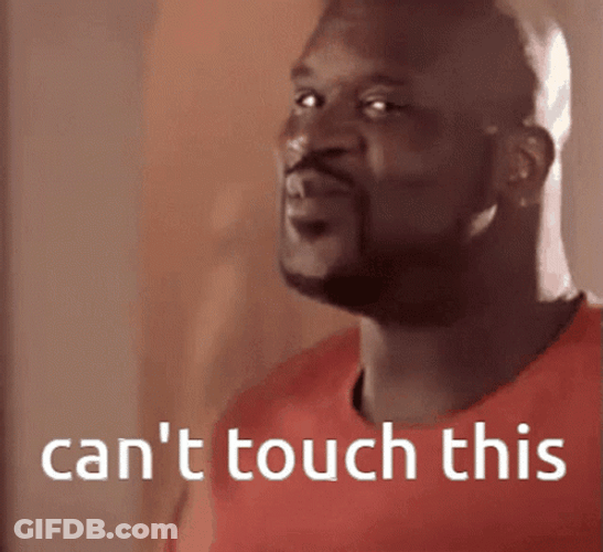 Shaquille O'Neal Mc Hammer Lyrics GIF