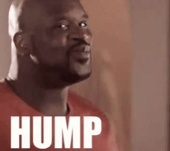 Shaquille O'Neal Naughty Hump Day Facial Expressions GIF