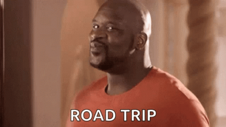 Shaquille O'Neal Road Trip Meme GIF