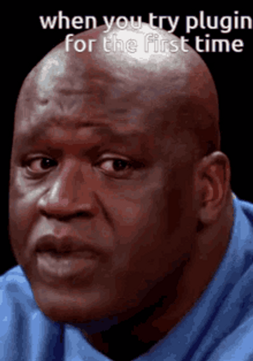 Shaquille O'Neal's Reaction To First Time Plug In GIF