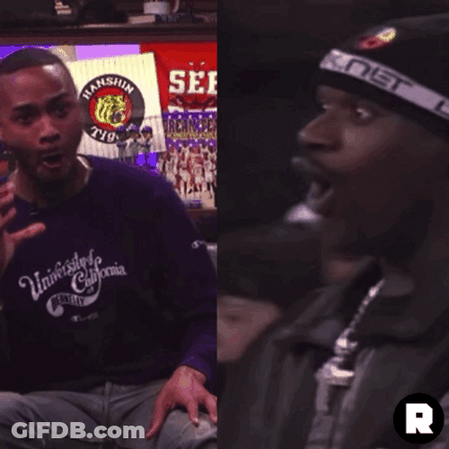 Shaquille O'neal Shocked Ohh GIF